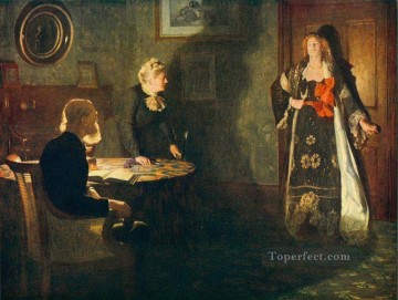 ジョン・コリアー Painting - 放蕩娘 1903年 ジョン・コリアー ラファエル前派東洋学者